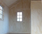 Finished Interior Examples for Lapp Structure Storage Sheds and Dreamspaces