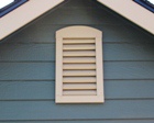 Painted Gable Vent Lapp Structure Storage Sheds and Dreamspaces